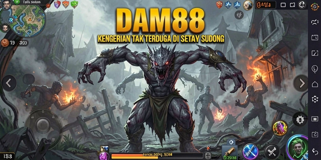 Tampilan gameplay menyeramkan dari DAM88 yang menghadirkan kengerian.