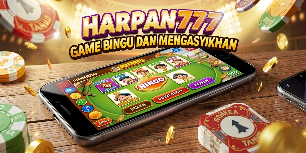 Tampilan seru gameplay Bingo di HARAPAN777 yang mengasyikkan.