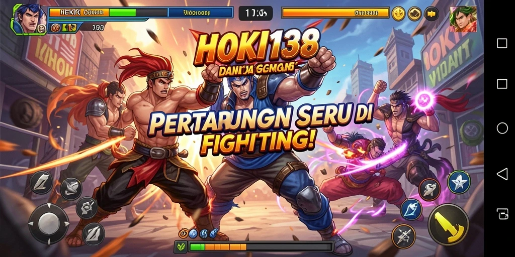 Tampilan gameplay HOKI138 dengan pertarungan mendebarkan.