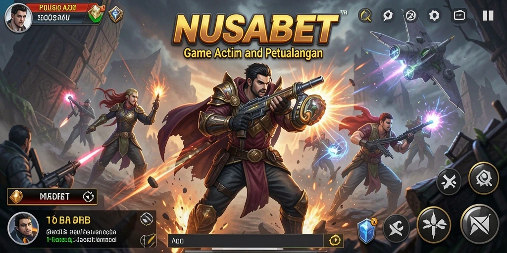 Tampilan menarik dari gameplay NUSABET yang penuh aksi.