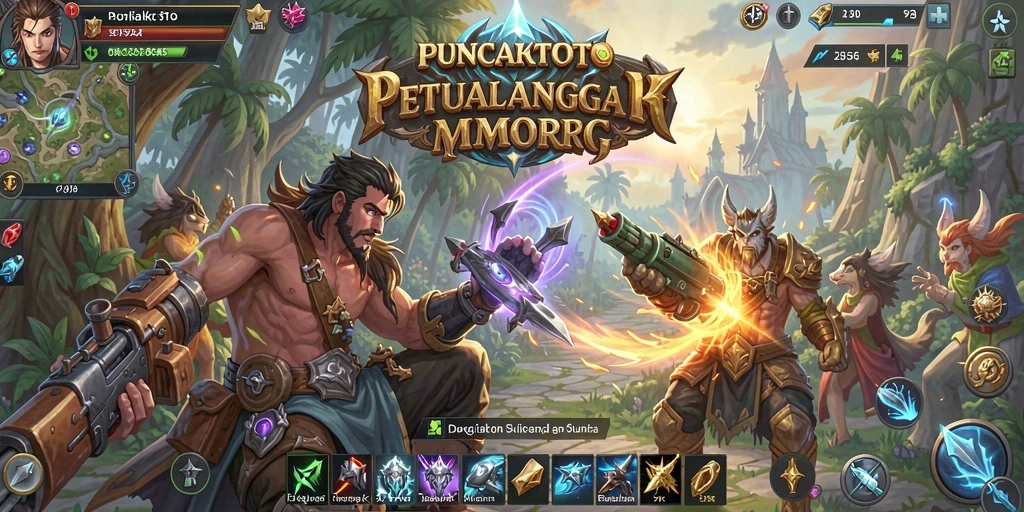 Screenshot gameplay PUNCAKTOTO yang mendebarkan dan menantang.