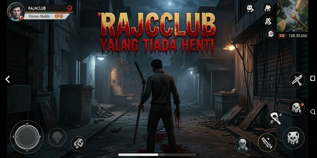 Gameplay menyeramkan di RAJACLUB yang membuat jantung berdebar.
