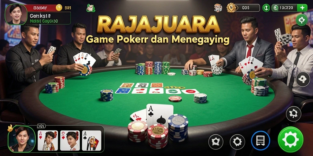 Tampilan gameplay RAJAJUARA yang memukau dan kompetitif.